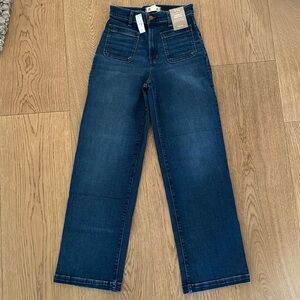 Madewell Emmett Wide-Leg jeans. Brand new with tags. Size 26.